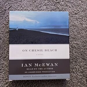 Ian McEwan On Chesil Beach Audiobook CD - Black and Blue